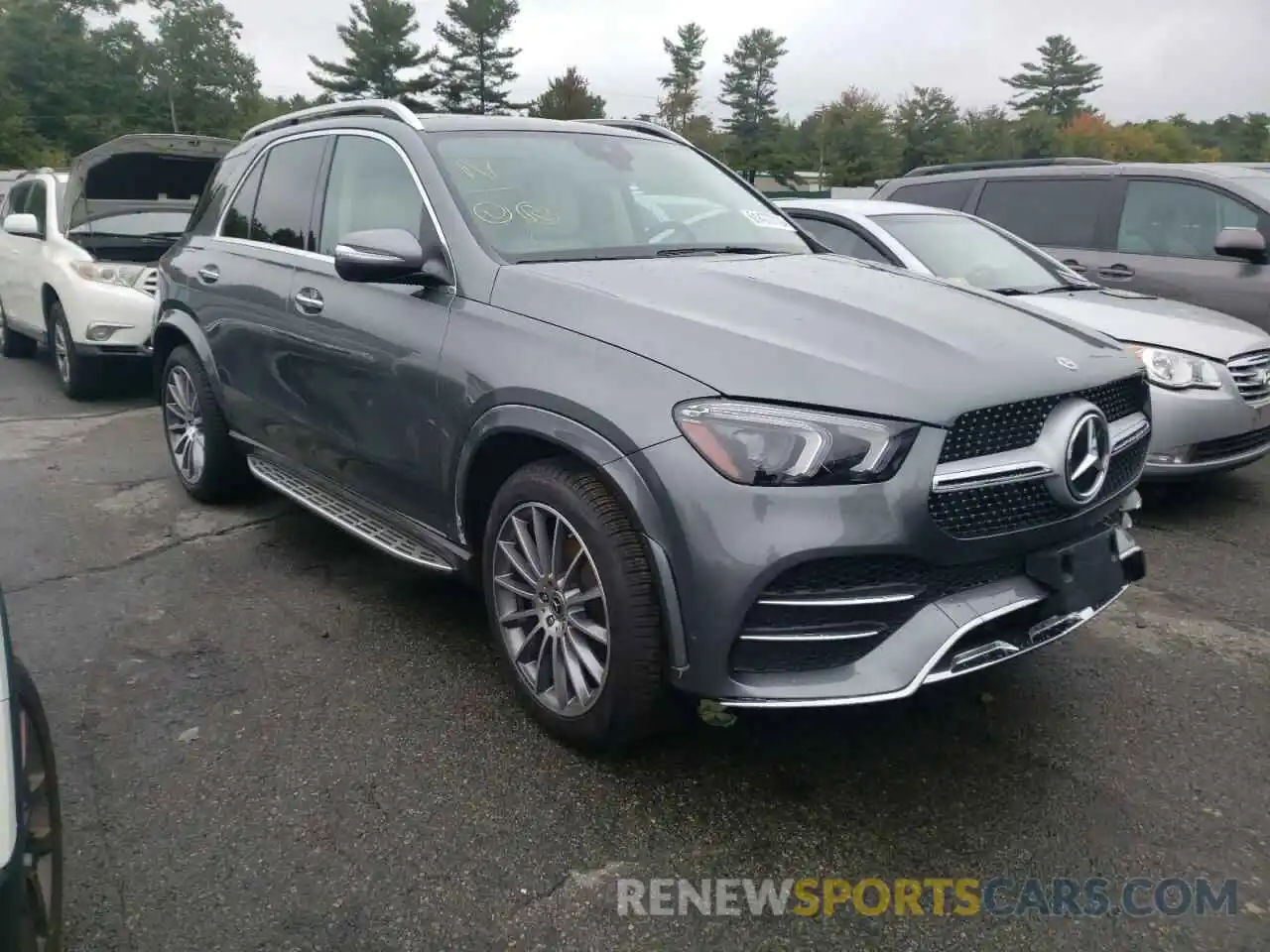 1 Photograph of a damaged car 4JGFB4KB1NA632948 MERCEDES-BENZ GLE-CLASS 2022