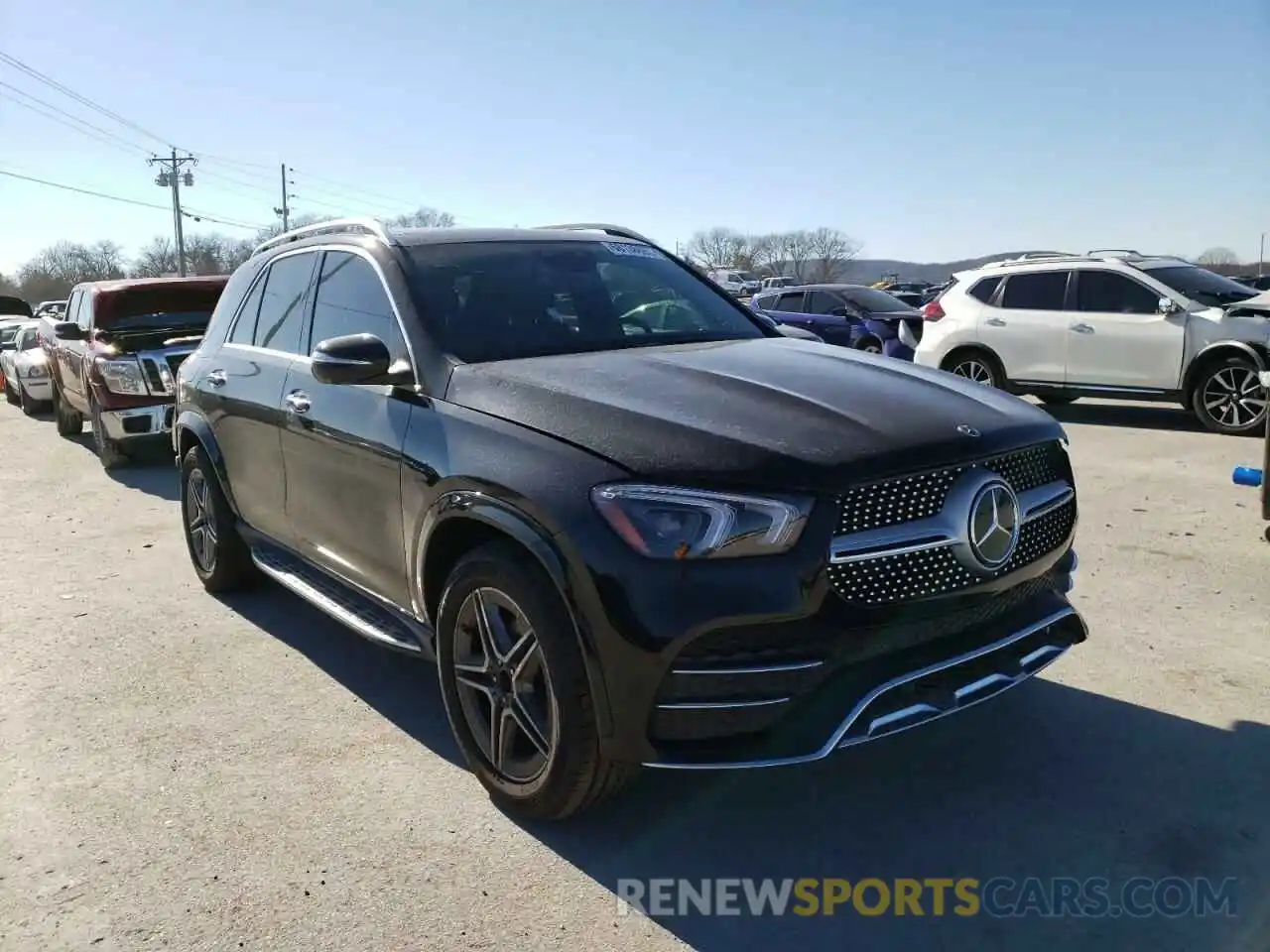 1 Photograph of a damaged car 4JGFB4KB2NA607816 MERCEDES-BENZ GLE-CLASS 2022