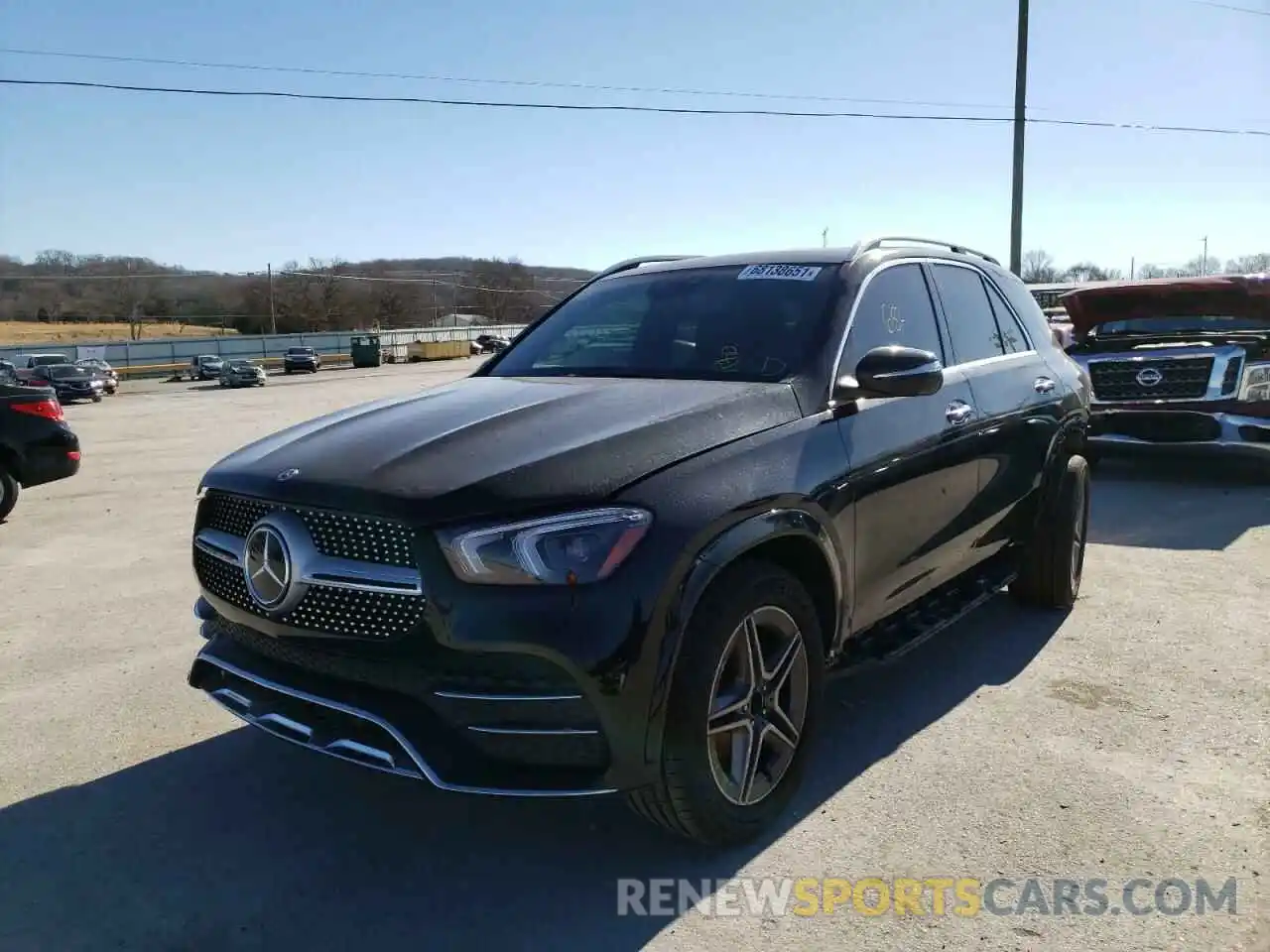 2 Photograph of a damaged car 4JGFB4KB2NA607816 MERCEDES-BENZ GLE-CLASS 2022