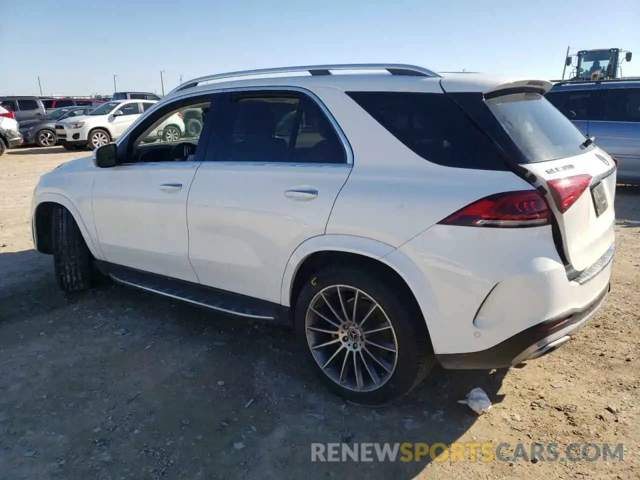 2 Photograph of a damaged car 4JGFB4KB2NA628195 MERCEDES-BENZ GLE-CLASS 2022