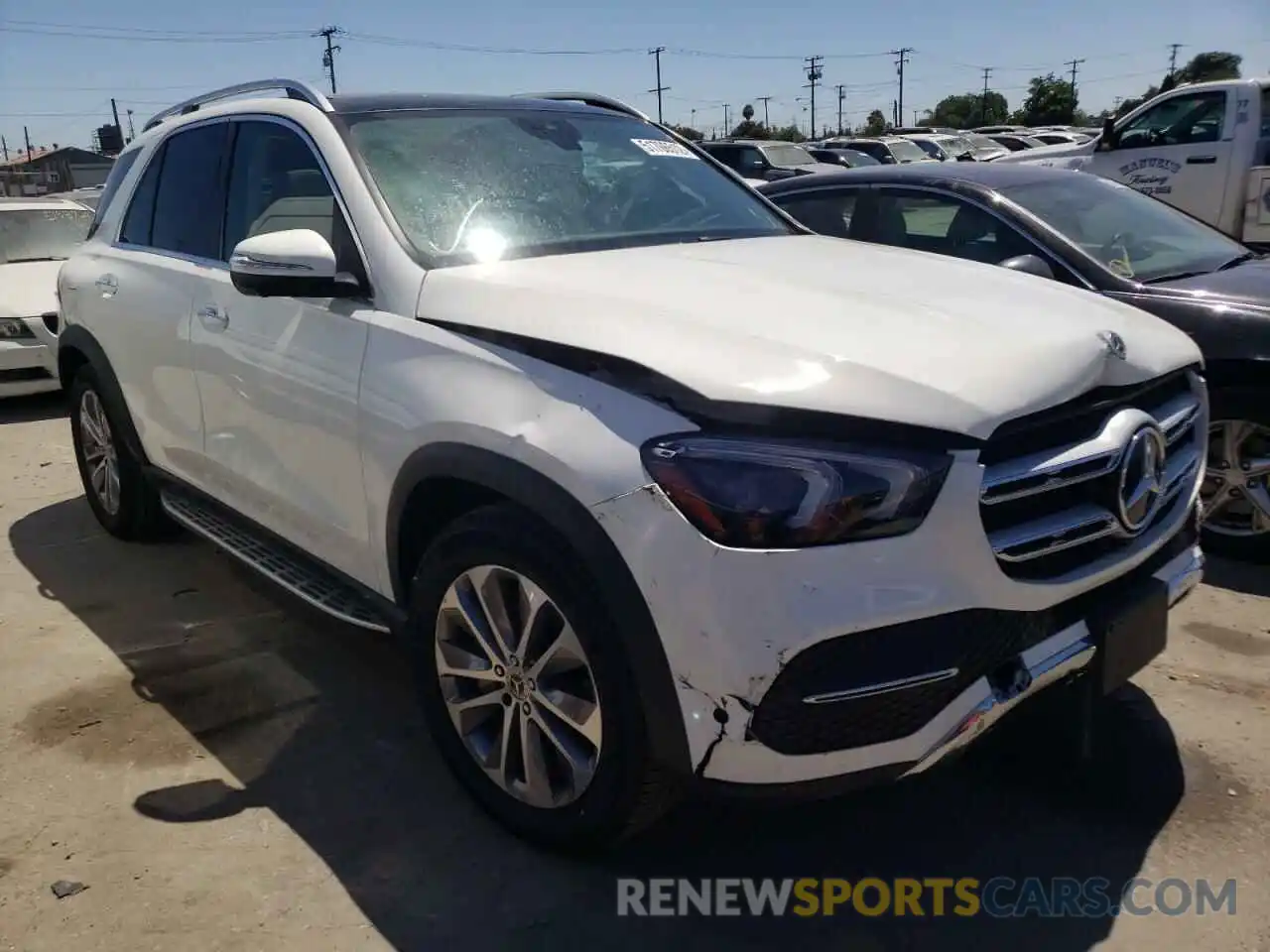 1 Photograph of a damaged car 4JGFB4KB2NA634661 MERCEDES-BENZ GLE-CLASS 2022