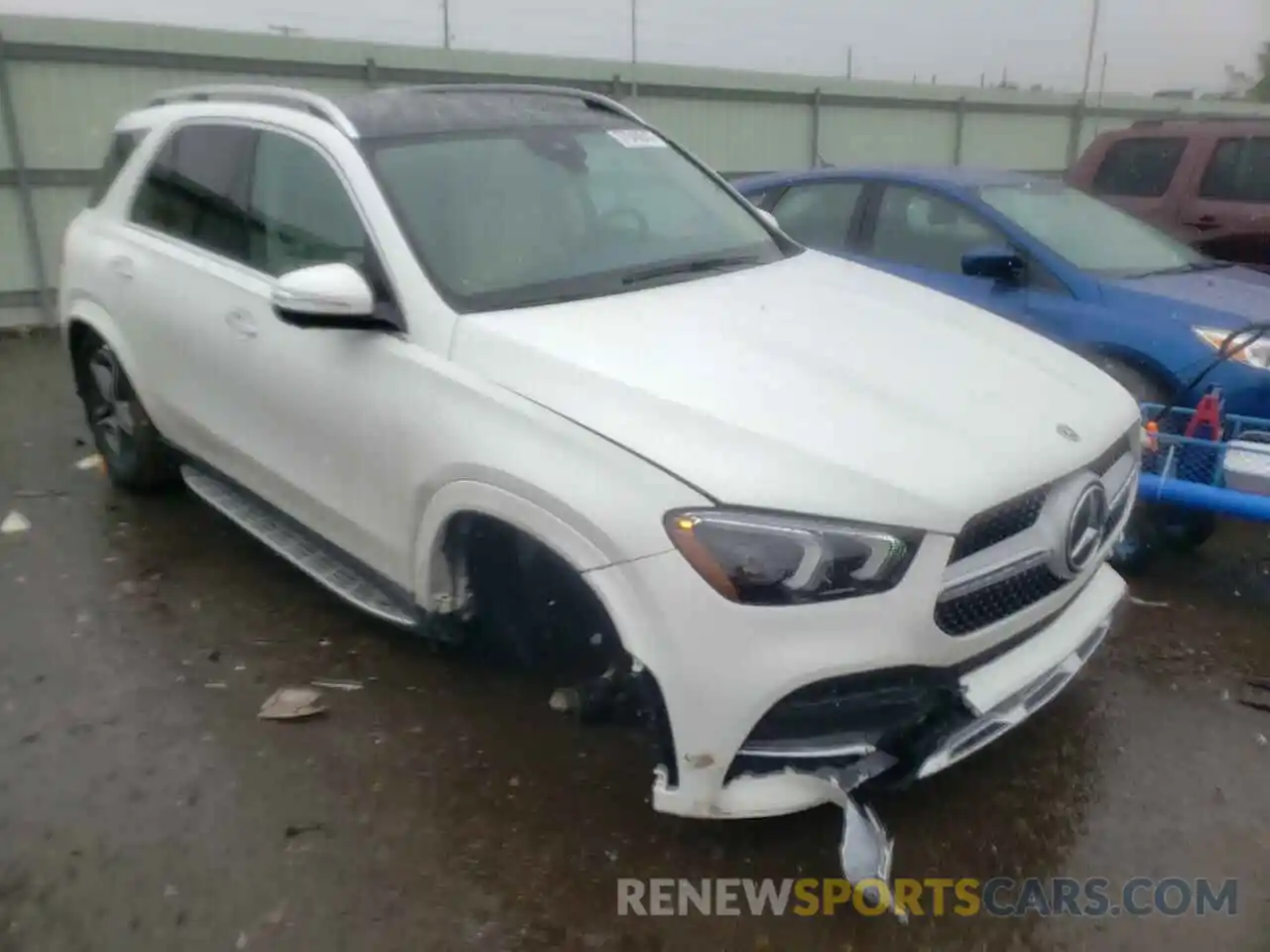 1 Photograph of a damaged car 4JGFB4KB8NA650153 MERCEDES-BENZ GLE-CLASS 2022