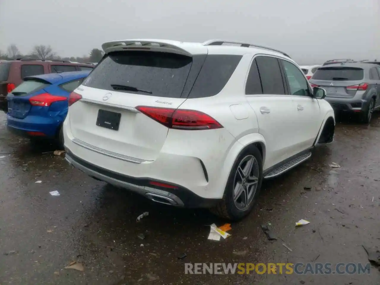 4 Photograph of a damaged car 4JGFB4KB8NA650153 MERCEDES-BENZ GLE-CLASS 2022