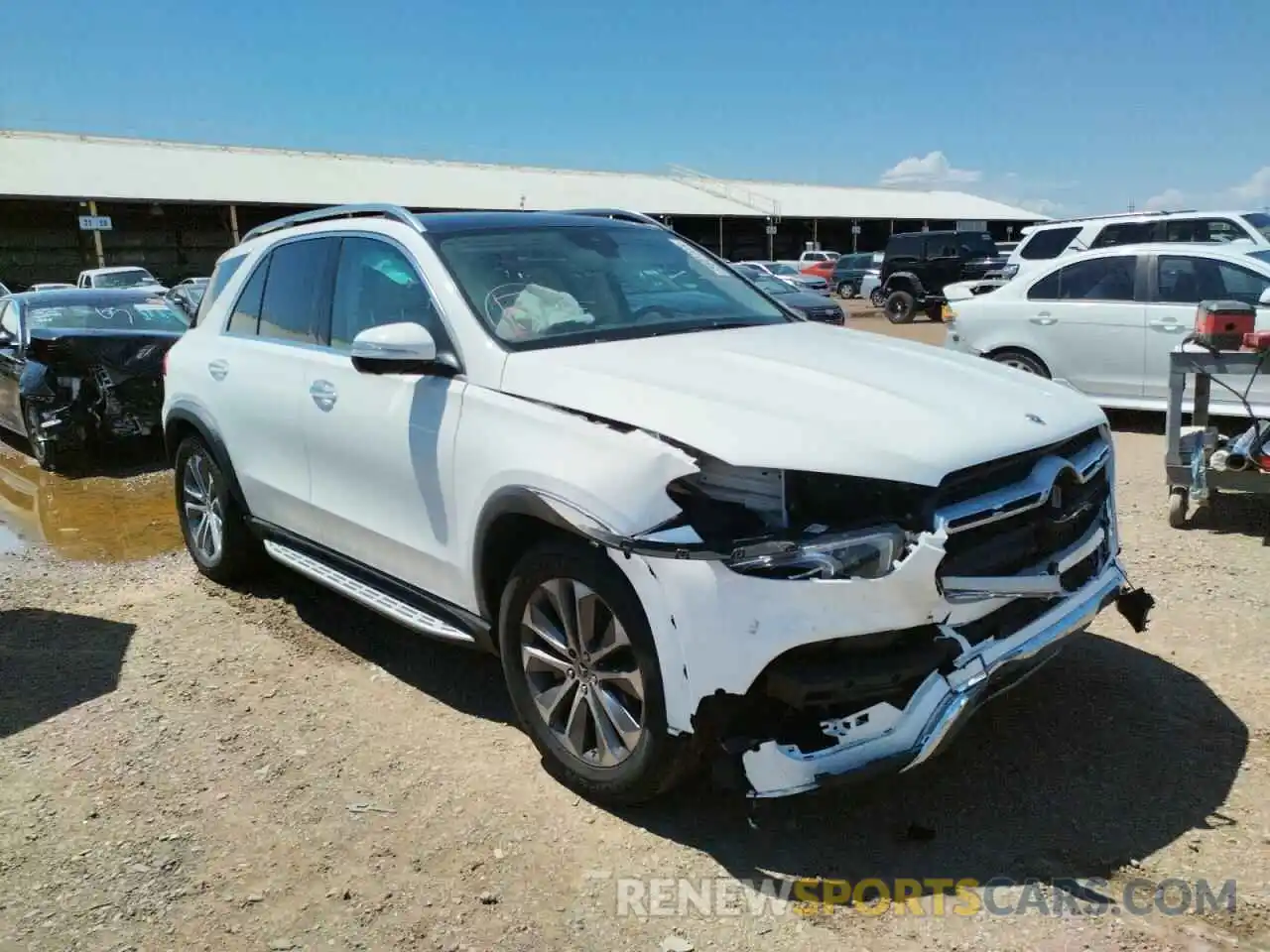 1 Photograph of a damaged car 4JGFB4KB9NA675076 MERCEDES-BENZ GLE-CLASS 2022