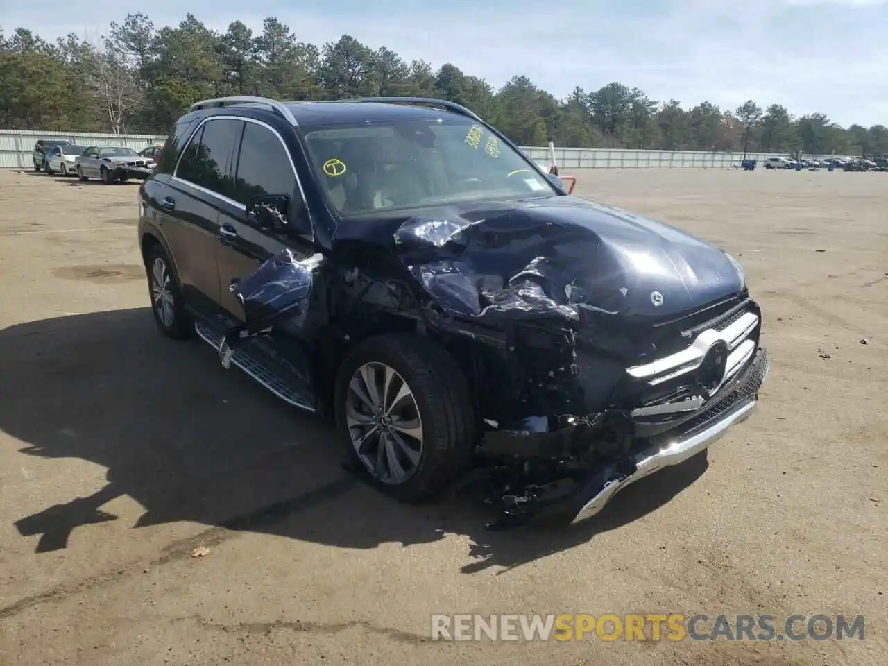 1 Photograph of a damaged car 4JGFB4KBXNA643124 MERCEDES-BENZ GLE-CLASS 2022