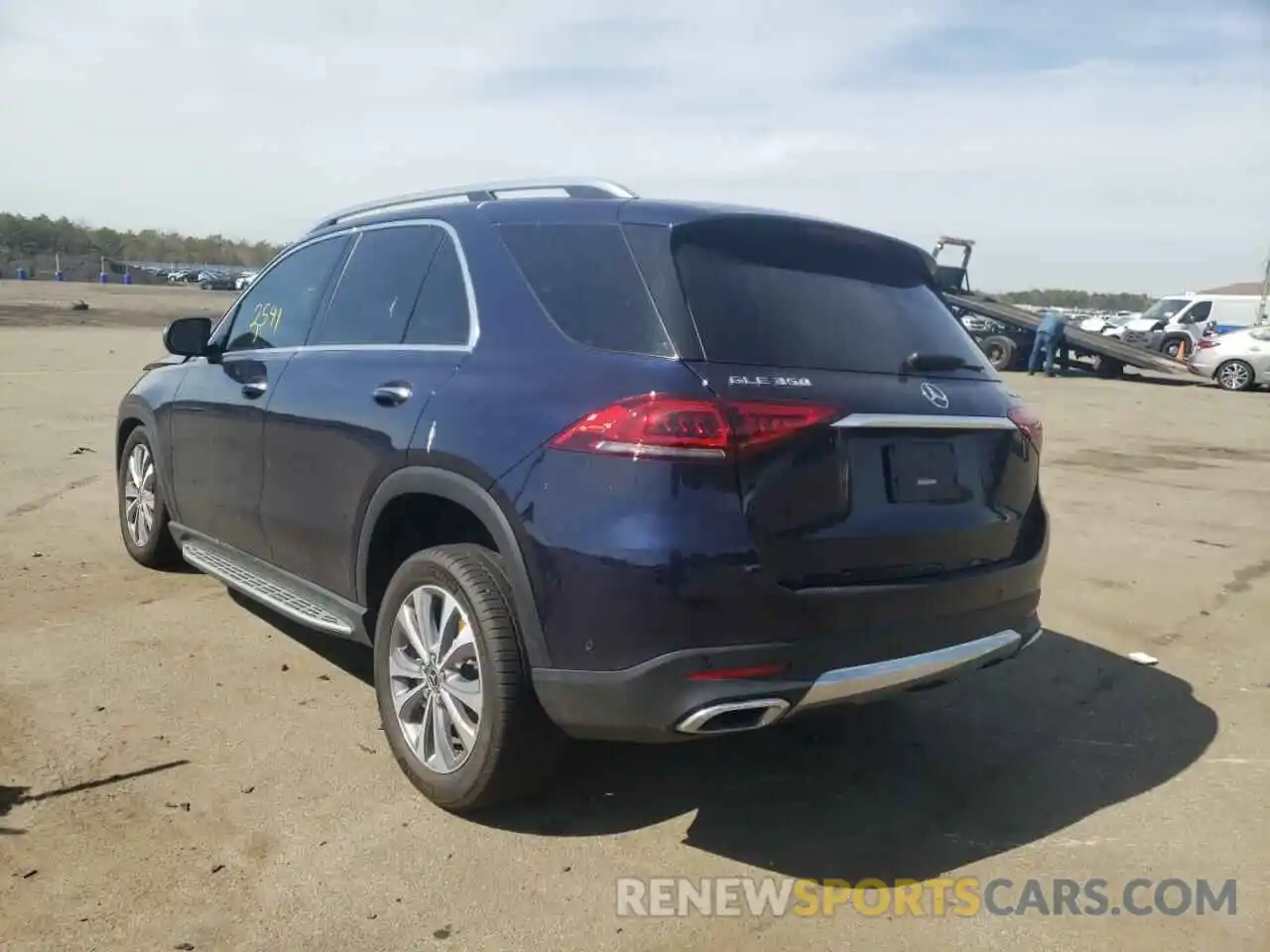 3 Photograph of a damaged car 4JGFB4KBXNA643124 MERCEDES-BENZ GLE-CLASS 2022