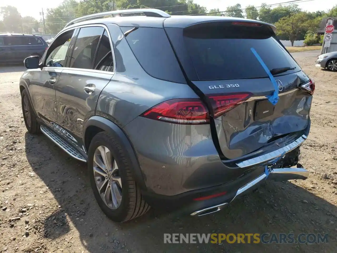 3 Photograph of a damaged car 4JGFB4KE1NA609308 MERCEDES-BENZ GLE-CLASS 2022