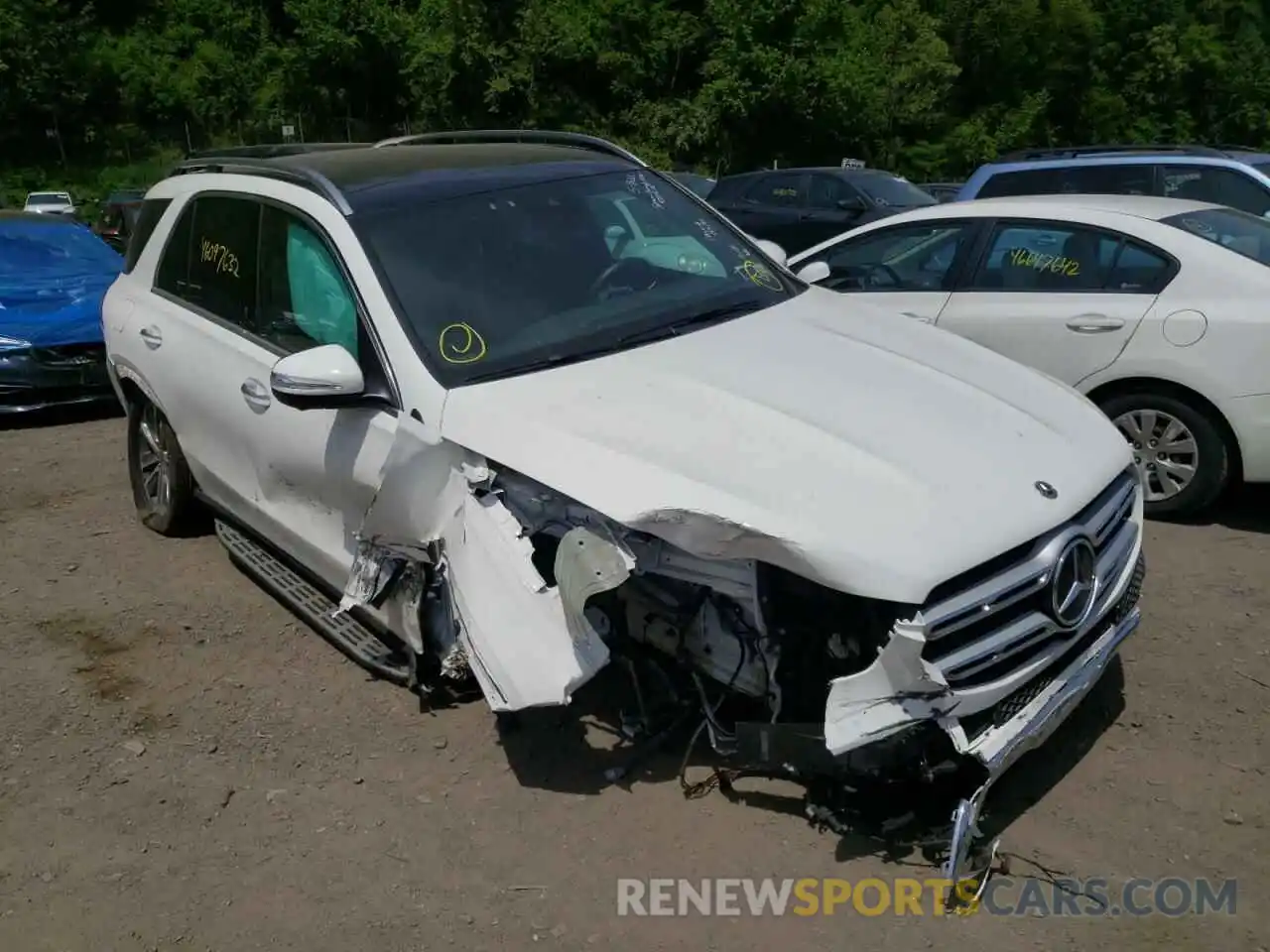 1 Photograph of a damaged car 4JGFB4KE3NA620150 MERCEDES-BENZ GLE-CLASS 2022