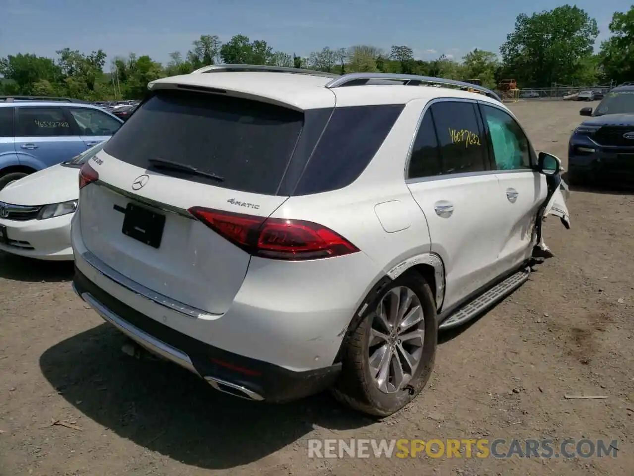 4 Photograph of a damaged car 4JGFB4KE3NA620150 MERCEDES-BENZ GLE-CLASS 2022