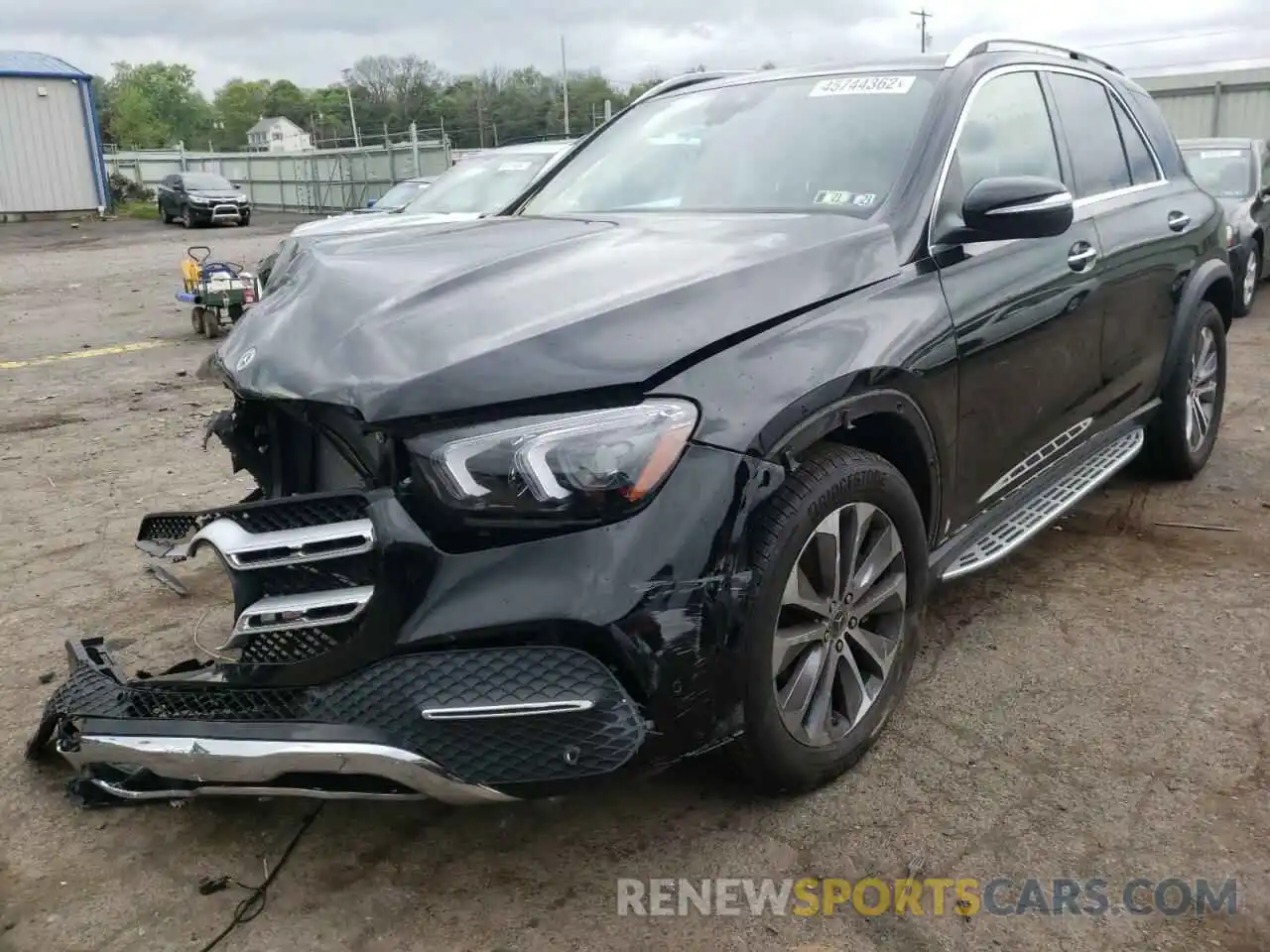 2 Photograph of a damaged car 4JGFB4KE4NA680731 MERCEDES-BENZ GLE-CLASS 2022