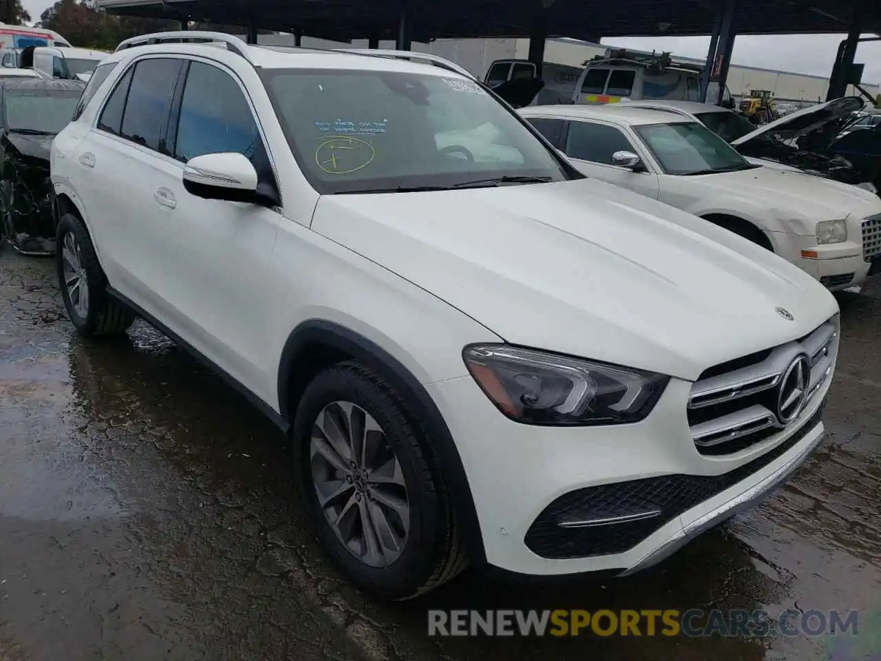 1 Photograph of a damaged car 4JGFB4KE8NA603263 MERCEDES-BENZ GLE-CLASS 2022