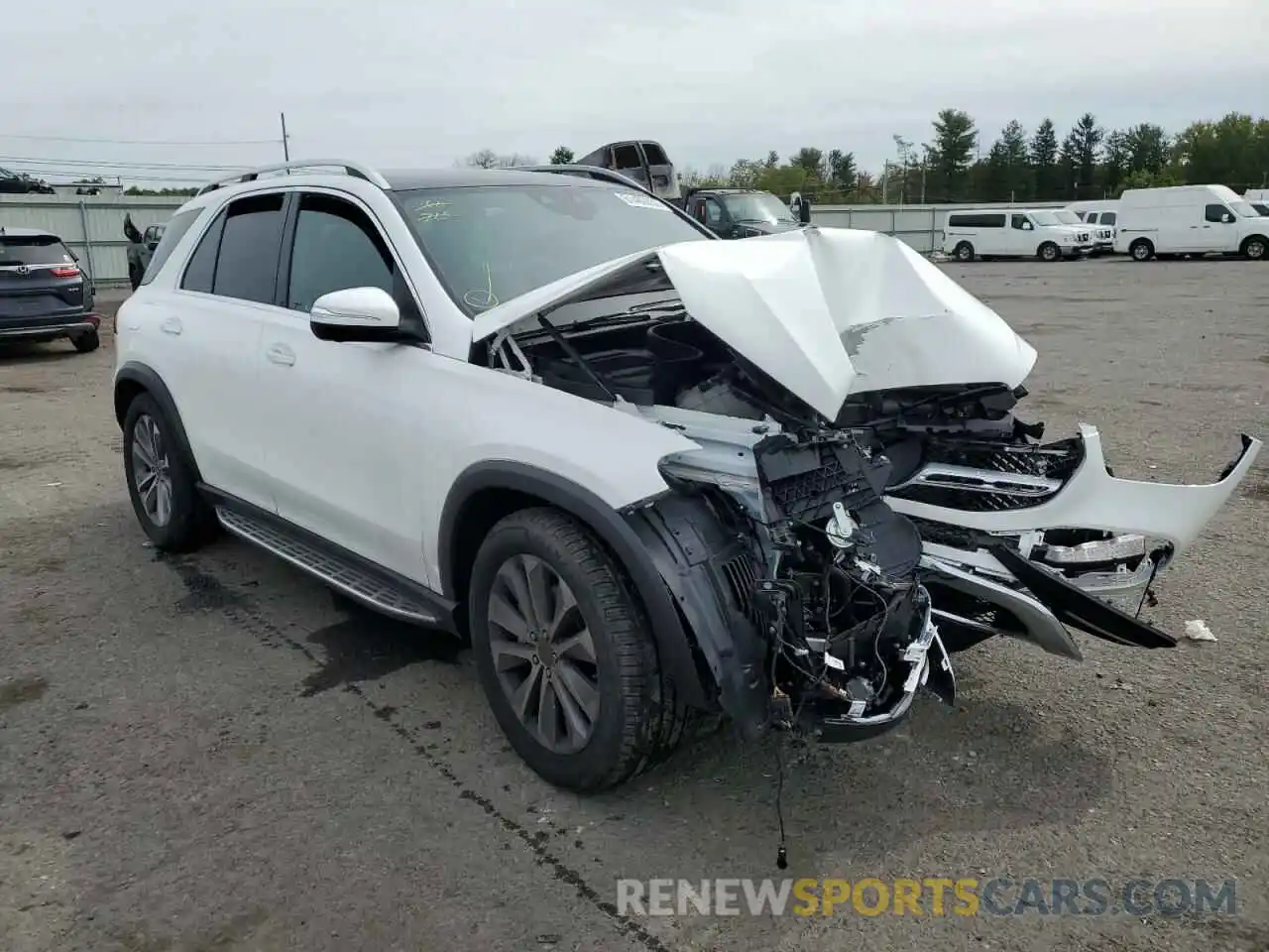 1 Photograph of a damaged car 4JGFB4KE8NA801972 MERCEDES-BENZ GLE-CLASS 2022