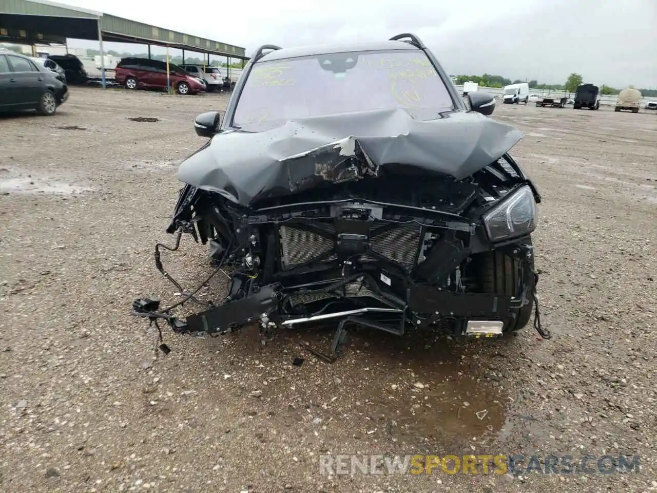 9 Photograph of a damaged car 4JGFB5KB1NA662814 MERCEDES-BENZ GLE-CLASS 2022