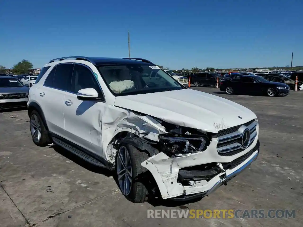 1 Photograph of a damaged car 4JGFB5KB5NA739491 MERCEDES-BENZ GLE-CLASS 2022