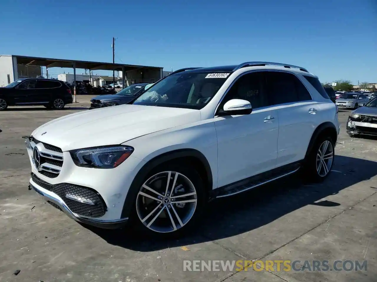 2 Photograph of a damaged car 4JGFB5KB5NA739491 MERCEDES-BENZ GLE-CLASS 2022