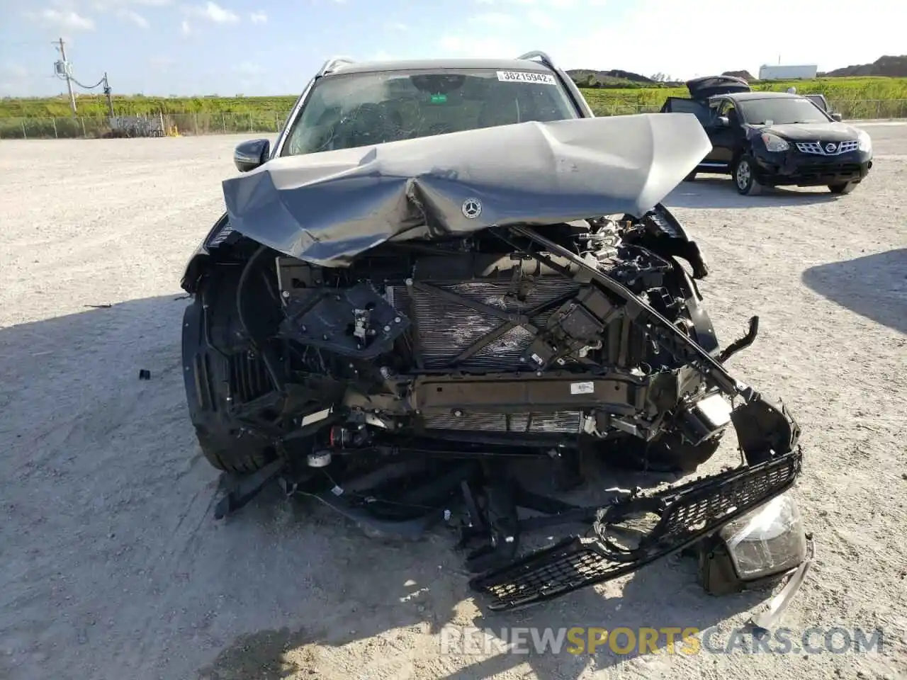 9 Photograph of a damaged car 4JGFB5KB6NA618985 MERCEDES-BENZ GLE-CLASS 2022