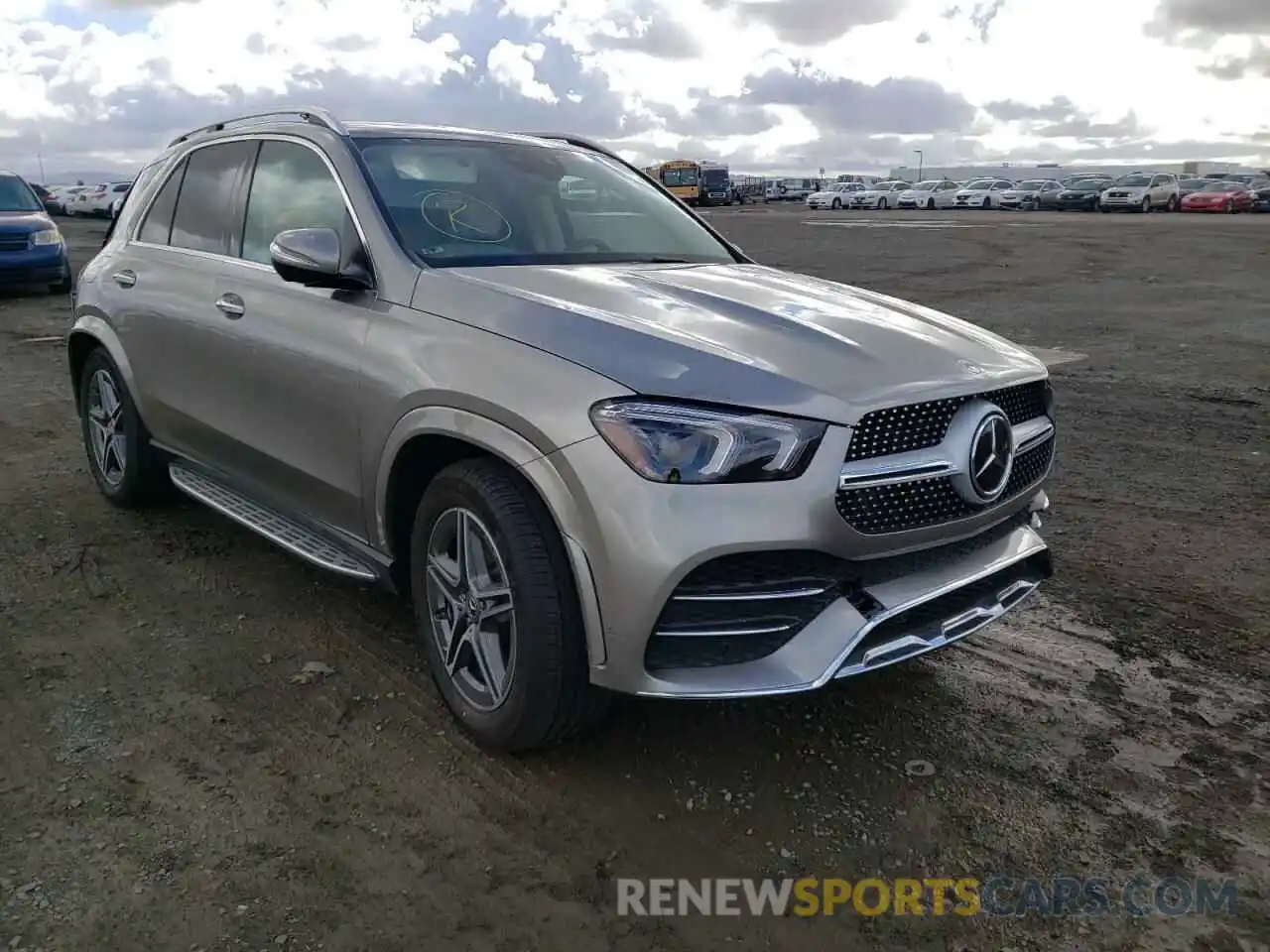 1 Photograph of a damaged car 4JGFB5KB6NA648648 MERCEDES-BENZ GLE-CLASS 2022