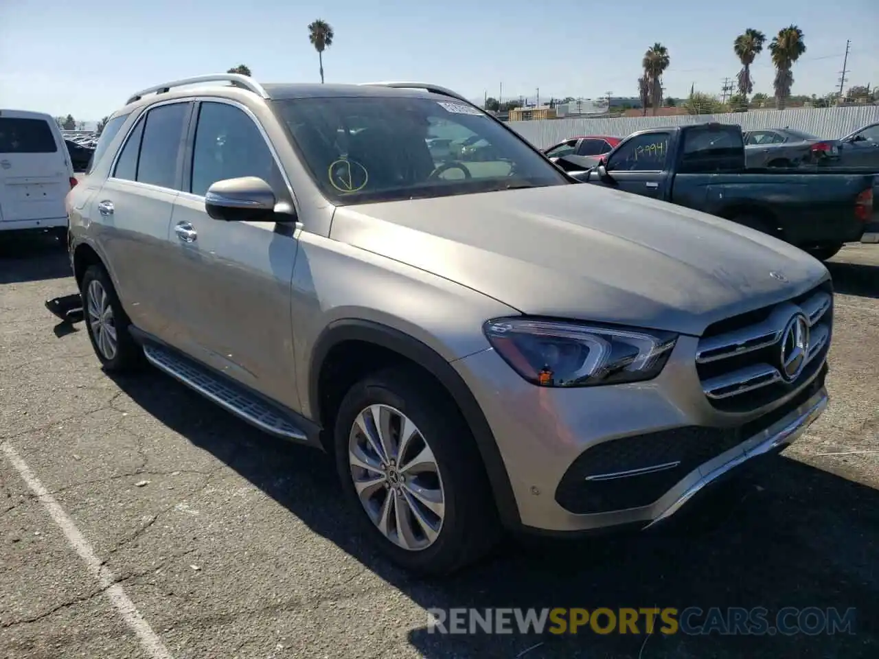 1 Photograph of a damaged car 4JGFB5KE3NA618498 MERCEDES-BENZ GLE-CLASS 2022