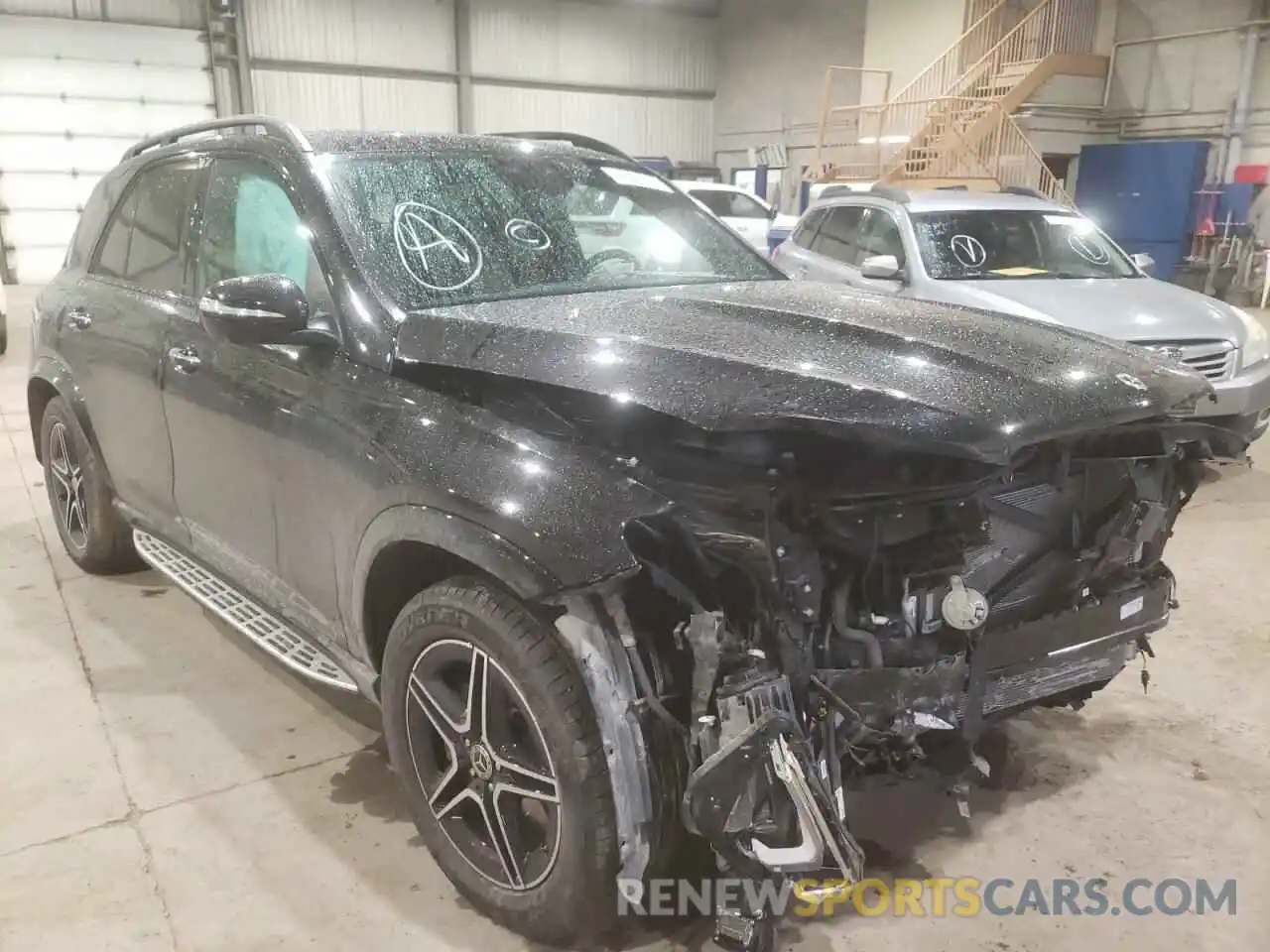 1 Photograph of a damaged car 4JGFB5KE7NA616642 MERCEDES-BENZ GLE-CLASS 2022