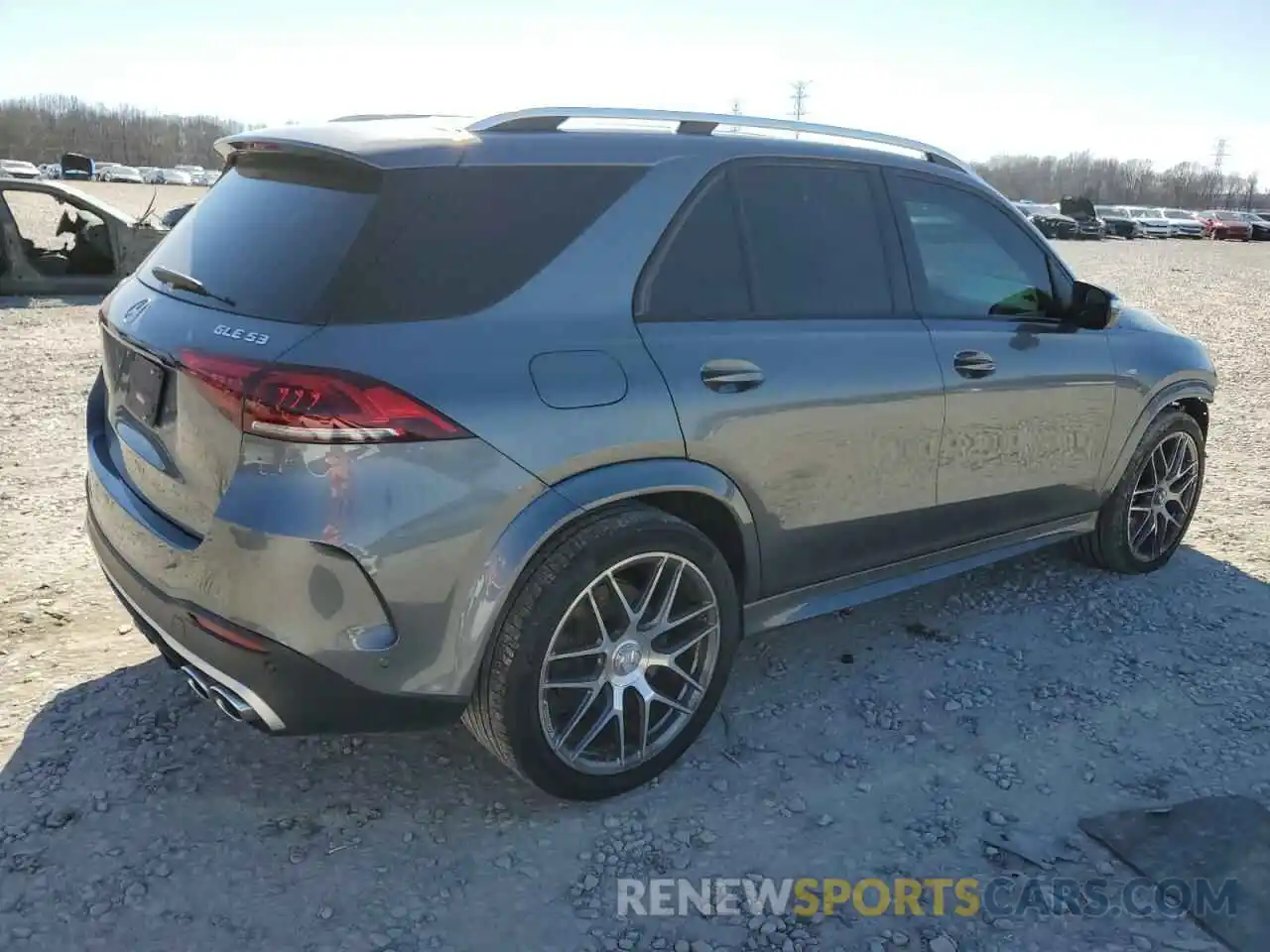 3 Photograph of a damaged car 4JGFB6BB5NA588237 MERCEDES-BENZ GLE-CLASS 2022