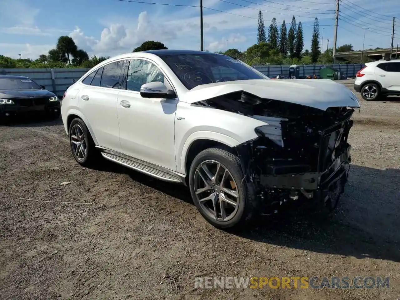 1 Photograph of a damaged car 4JGFD6BB2NA632513 MERCEDES-BENZ GLE-CLASS 2022