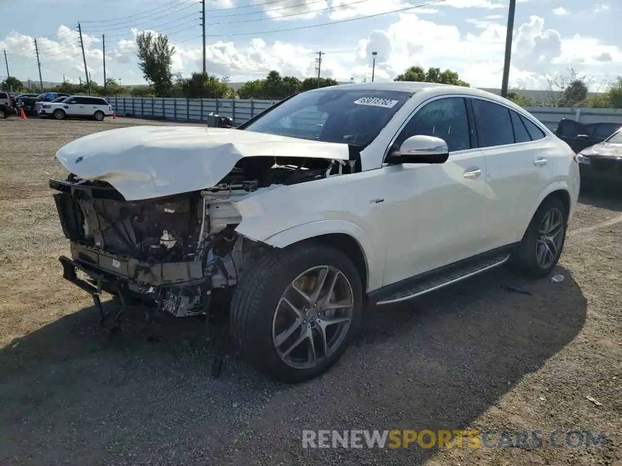 2 Photograph of a damaged car 4JGFD6BB2NA632513 MERCEDES-BENZ GLE-CLASS 2022