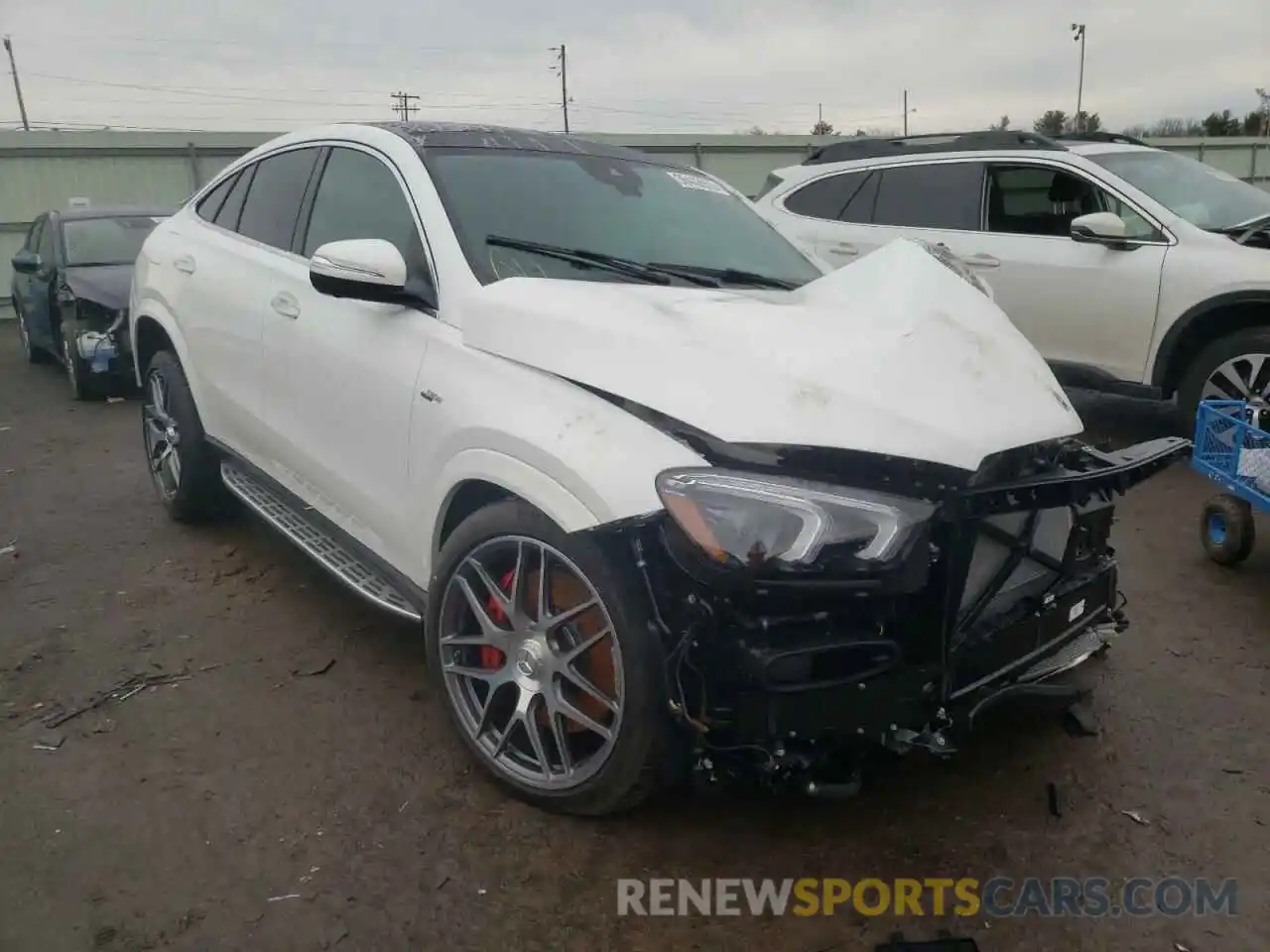 1 Photograph of a damaged car 4JGFD6BB3NA629328 MERCEDES-BENZ GLE-CLASS 2022