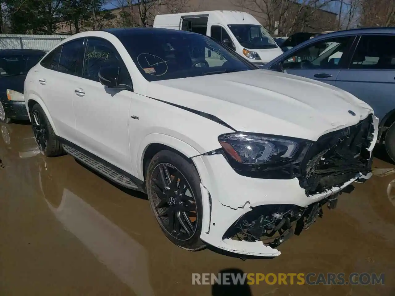 1 Photograph of a damaged car 4JGFD6BB4NA599272 MERCEDES-BENZ GLE-CLASS 2022