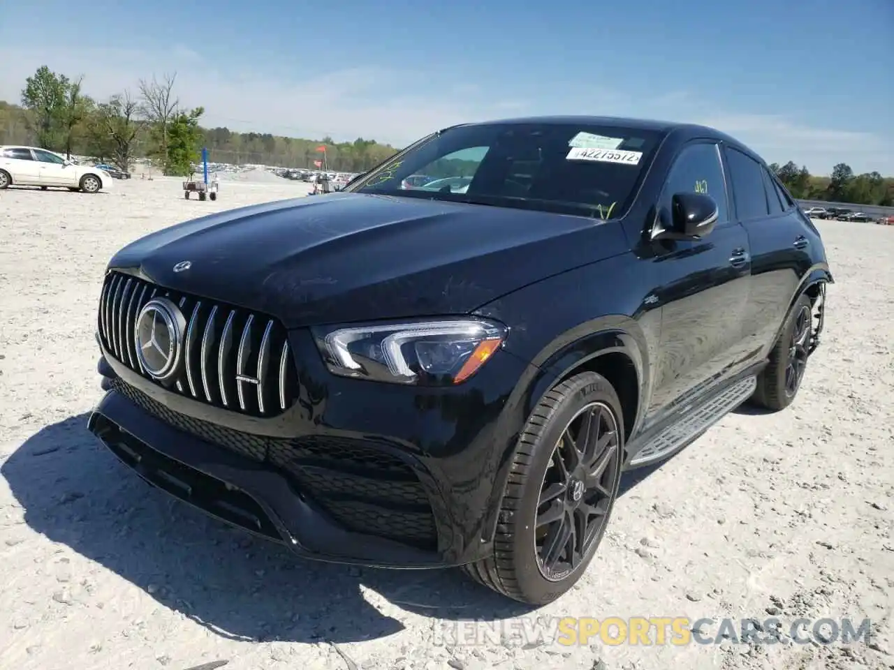 2 Photograph of a damaged car 4JGFD6BB5NA667823 MERCEDES-BENZ GLE-CLASS 2022