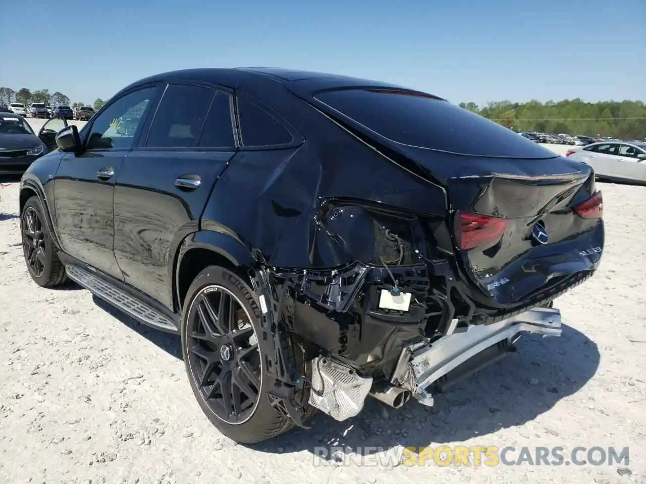 3 Photograph of a damaged car 4JGFD6BB5NA667823 MERCEDES-BENZ GLE-CLASS 2022