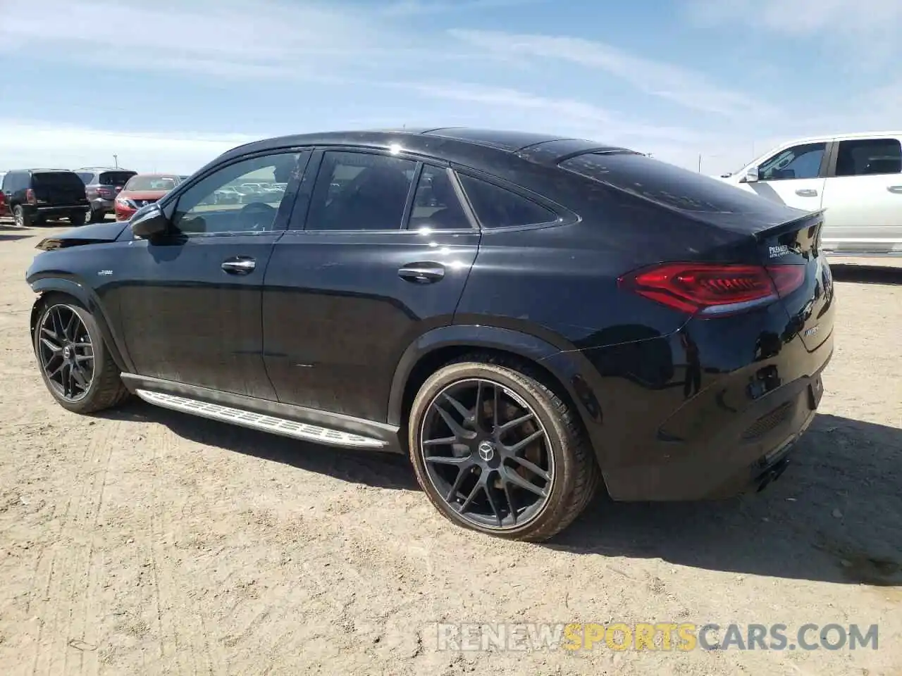 2 Photograph of a damaged car 4JGFD6BB7NA605632 MERCEDES-BENZ GLE-CLASS 2022