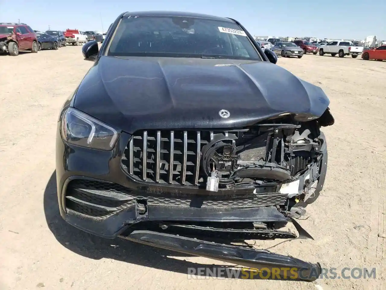 5 Photograph of a damaged car 4JGFD6BB7NA605632 MERCEDES-BENZ GLE-CLASS 2022