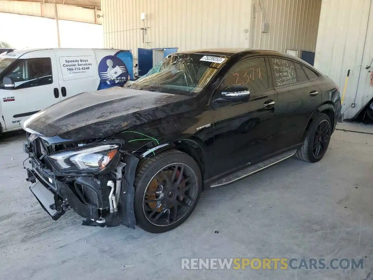 1 Photograph of a damaged car 4JGFD8KB6NA779249 MERCEDES-BENZ GLE-CLASS 2022