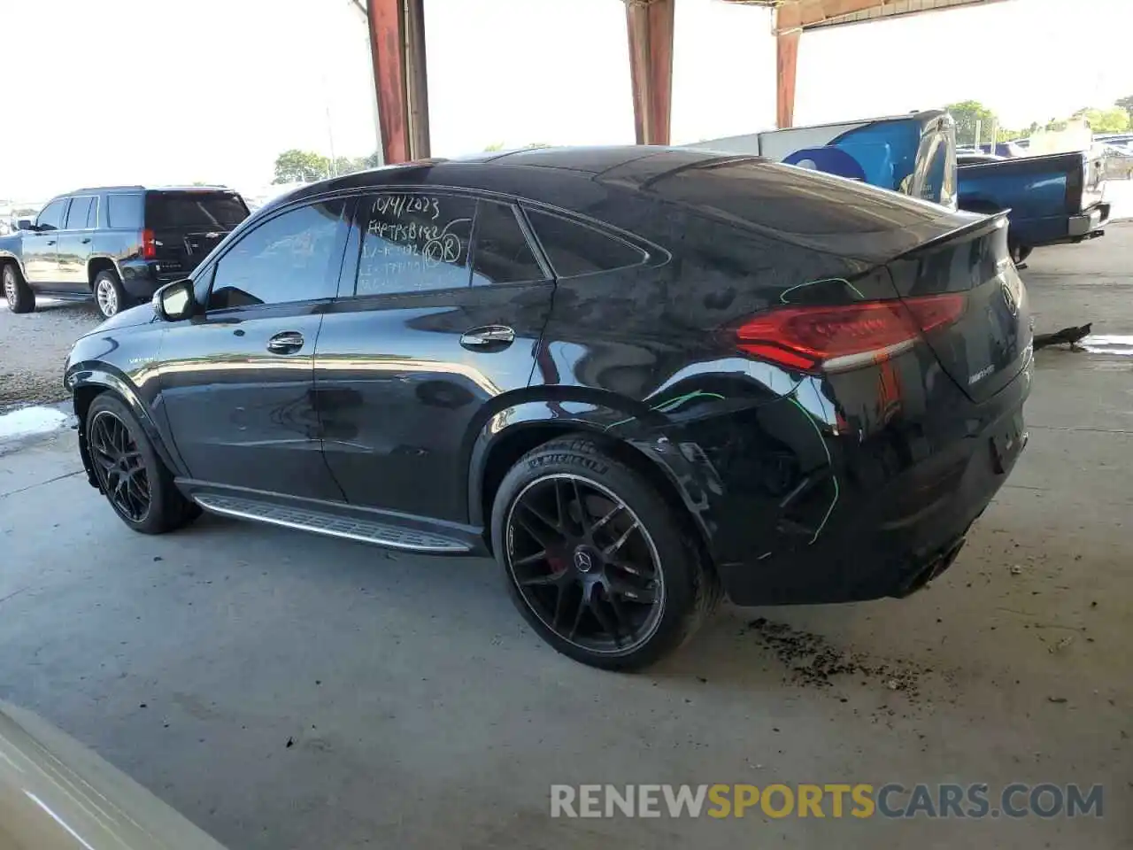 2 Photograph of a damaged car 4JGFD8KB6NA779249 MERCEDES-BENZ GLE-CLASS 2022