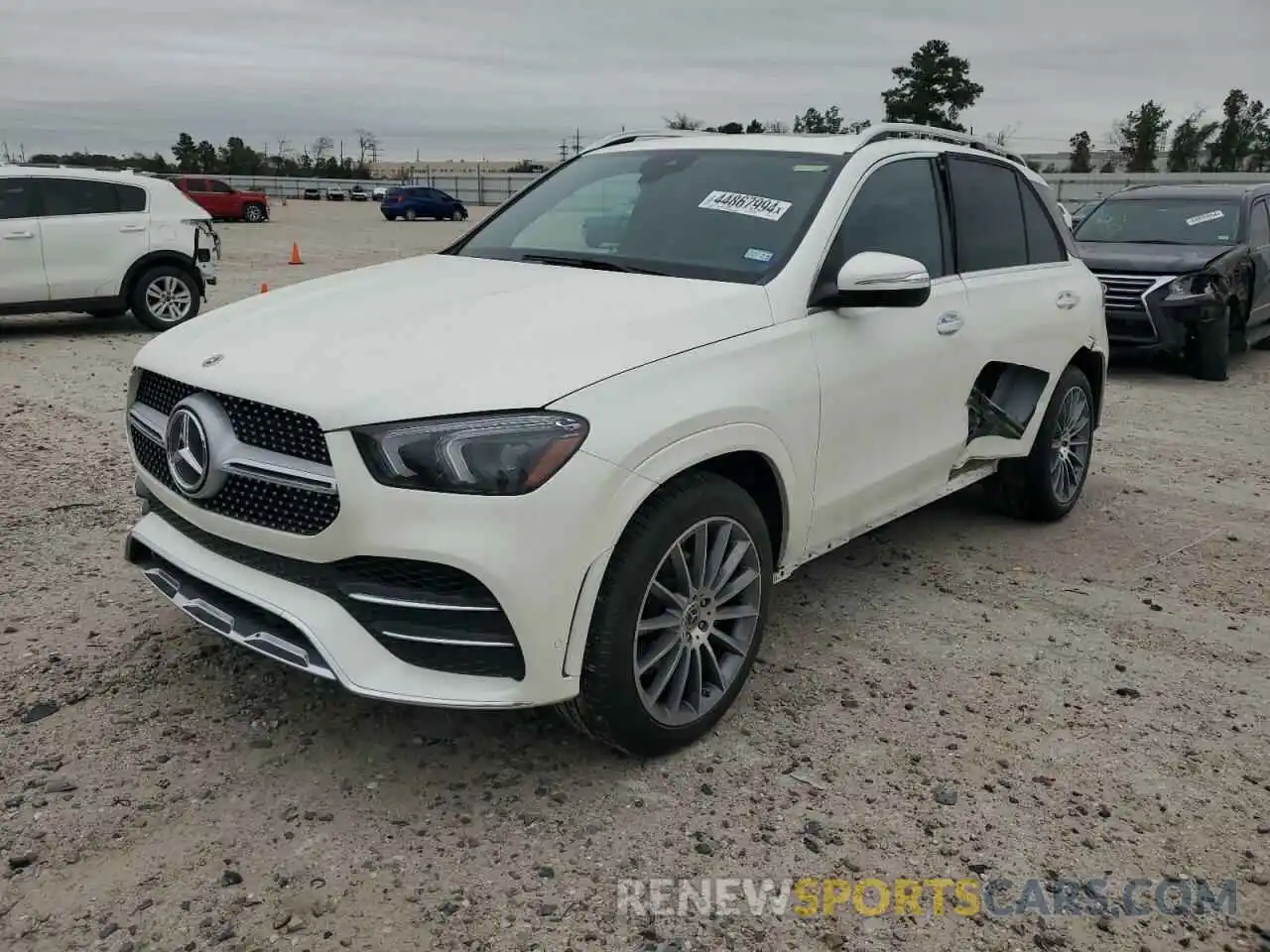 1 Photograph of a damaged car 4JGFB4JB0PA946000 MERCEDES-BENZ GLE-CLASS 2023