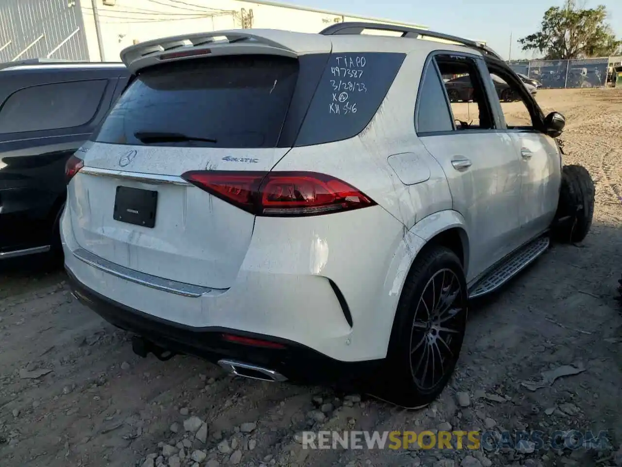 3 Photograph of a damaged car 4JGFB4KB9PA911311 MERCEDES-BENZ GLE-CLASS 2023