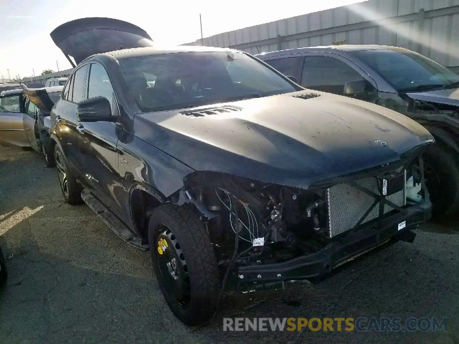 1 Photograph of a damaged car 4JGED6EB0KA128285 MERCEDES-BENZ GLE COUPE 2019