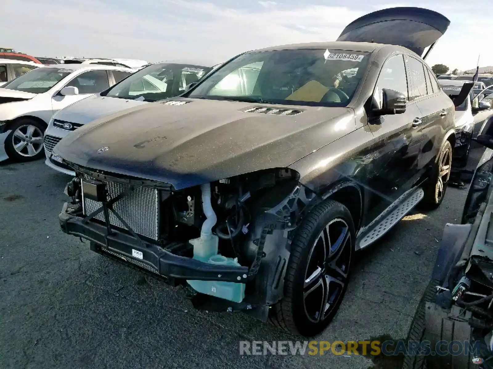 2 Photograph of a damaged car 4JGED6EB0KA128285 MERCEDES-BENZ GLE COUPE 2019