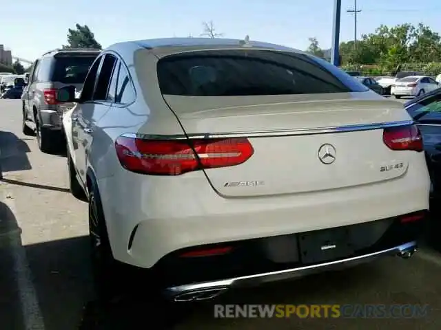 3 Photograph of a damaged car 4JGED6EB0KA141439 MERCEDES-BENZ GLE COUPE 2019