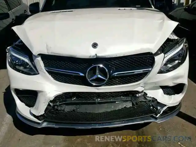 9 Photograph of a damaged car 4JGED6EB0KA141439 MERCEDES-BENZ GLE COUPE 2019