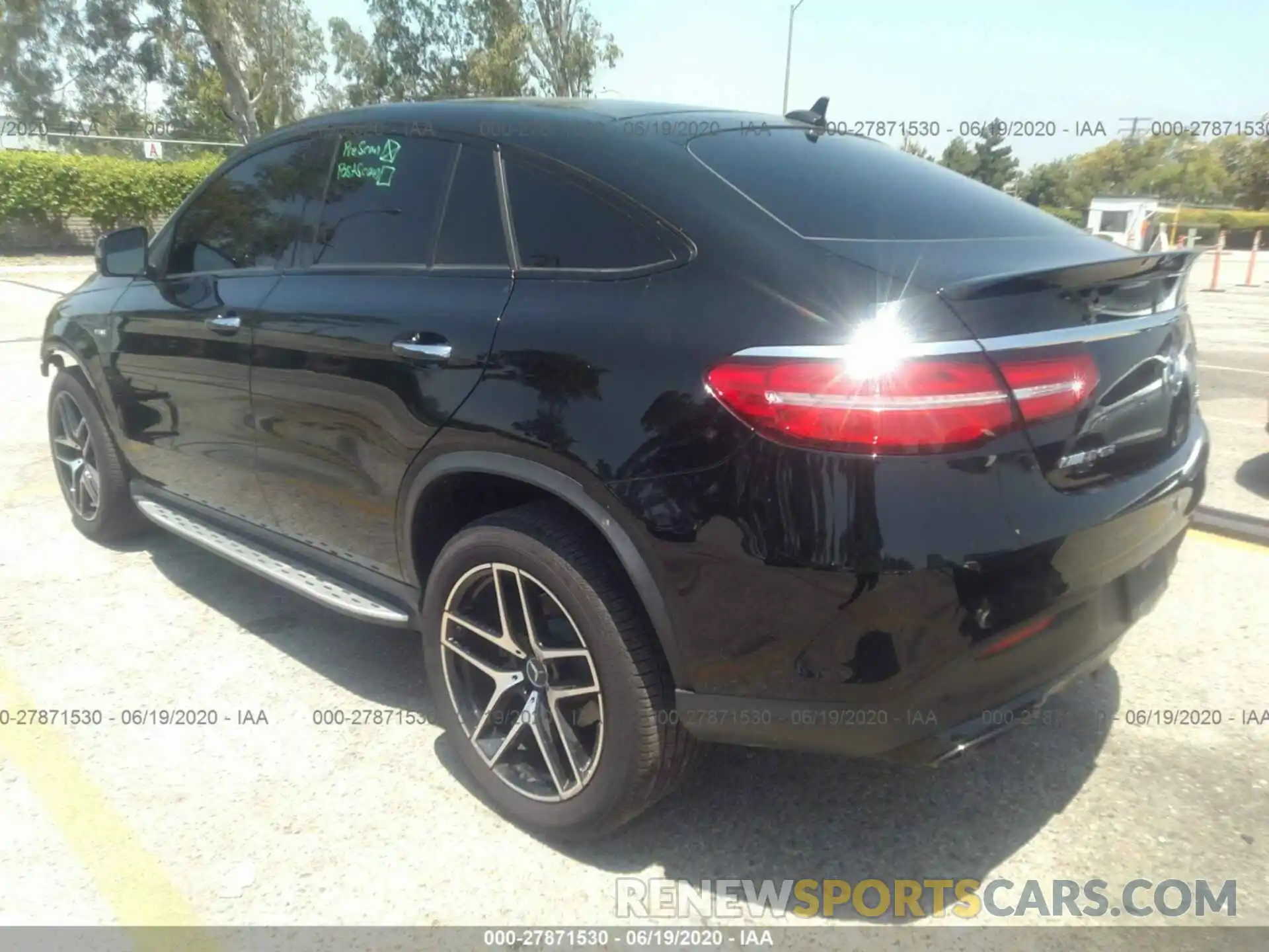 3 Фотография поврежденного автомобиля 4JGED6EB0KA141442 MERCEDES-BENZ GLE COUPE 2019