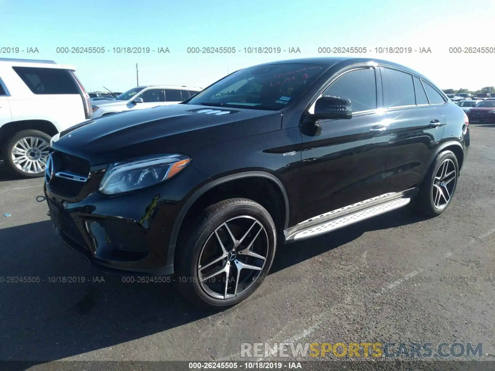 2 Photograph of a damaged car 4JGED6EB0KA141571 MERCEDES-BENZ GLE COUPE 2019