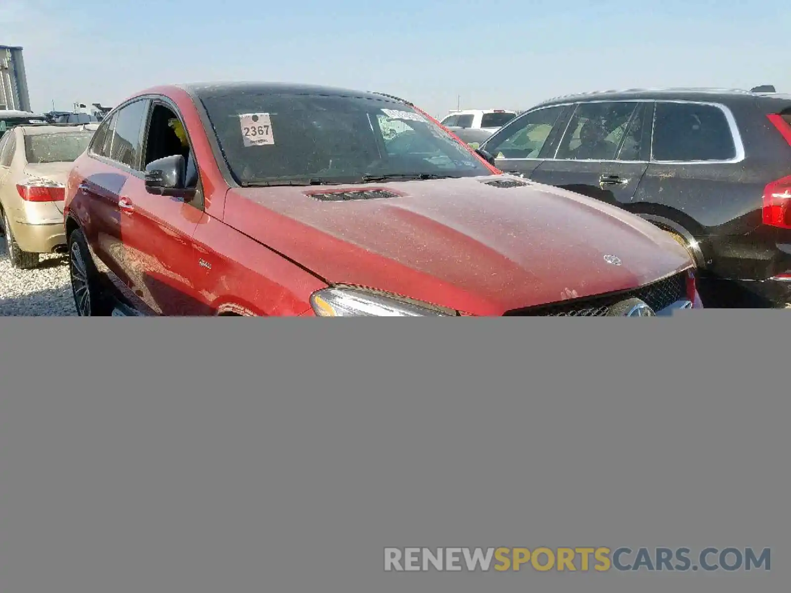 1 Photograph of a damaged car 4JGED6EB1KA139215 MERCEDES-BENZ GLE COUPE 2019