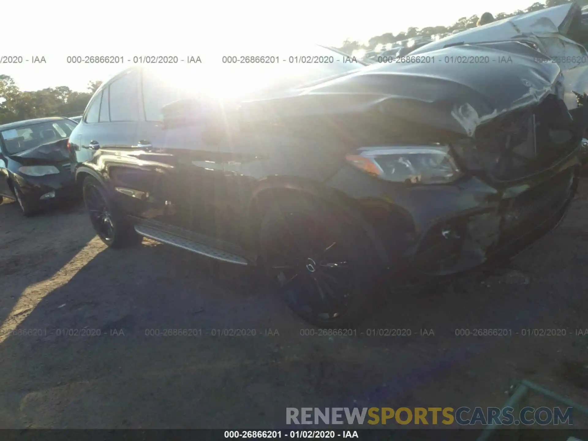 1 Photograph of a damaged car 4JGED6EB1KA139635 MERCEDES-BENZ GLE COUPE 2019