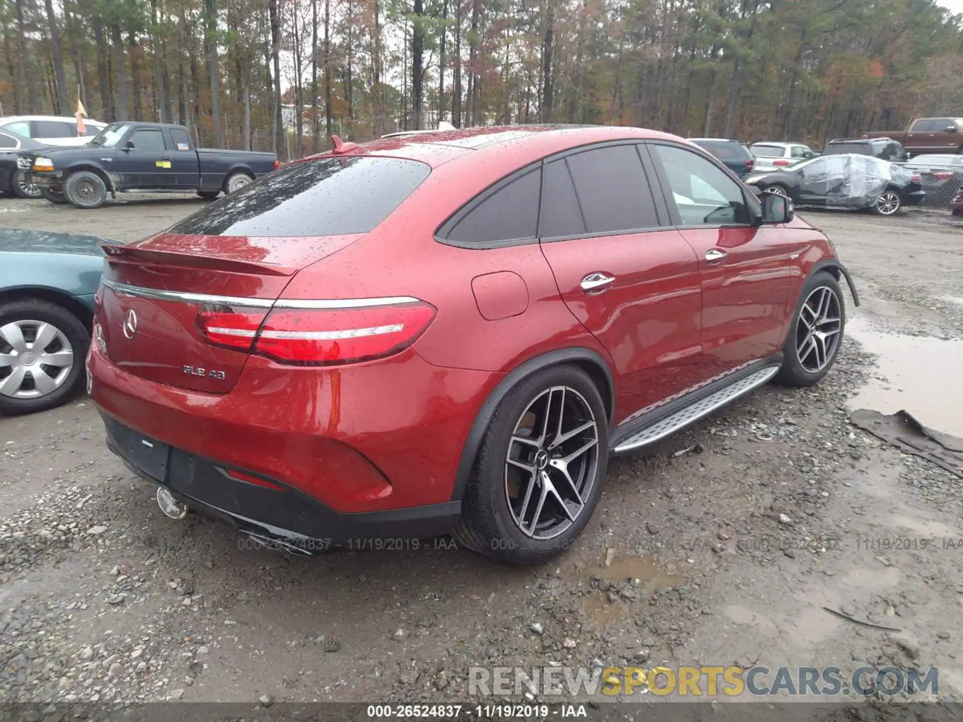 4 Photograph of a damaged car 4JGED6EB2KA151891 MERCEDES-BENZ GLE COUPE 2019