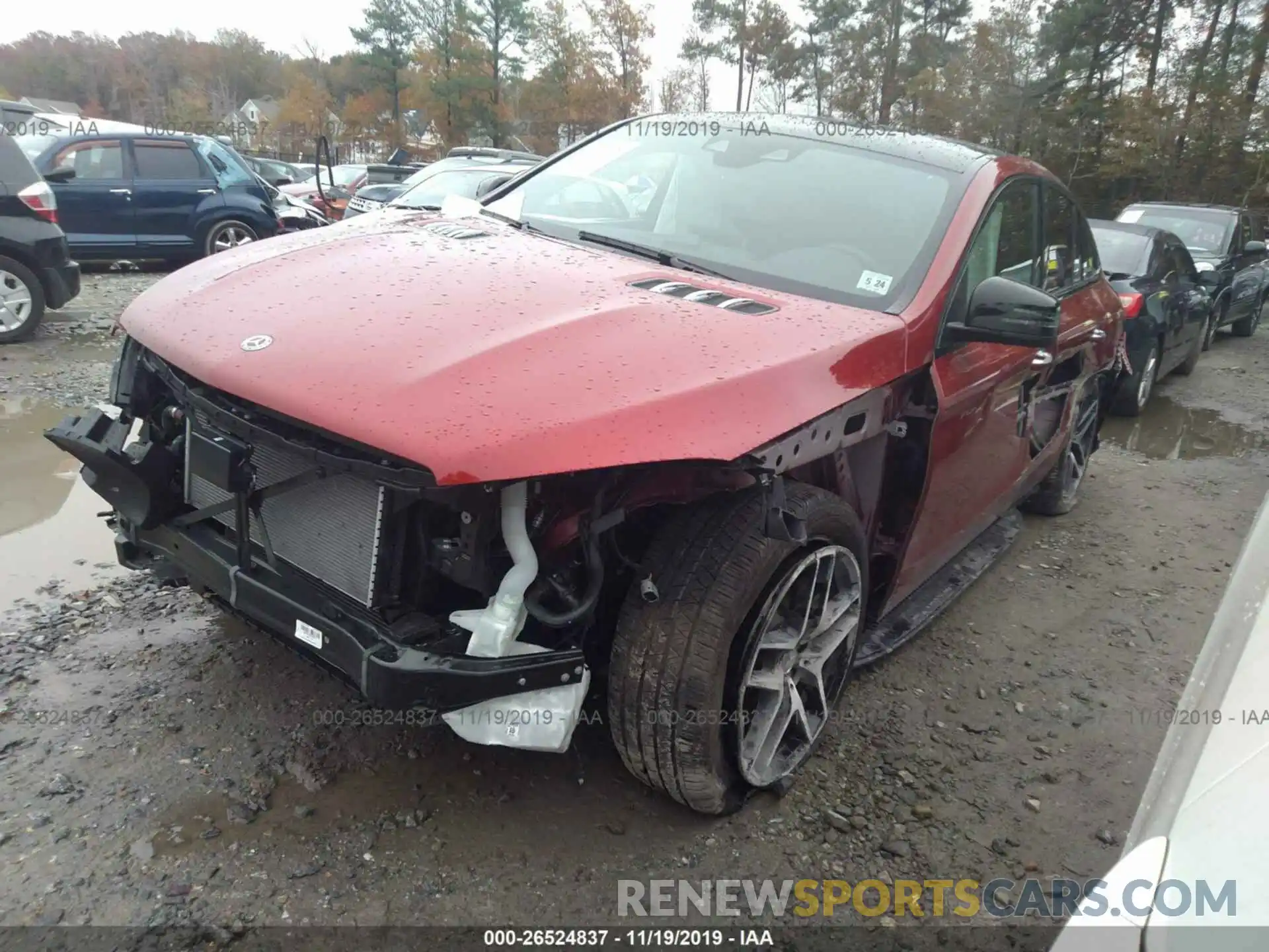 6 Photograph of a damaged car 4JGED6EB2KA151891 MERCEDES-BENZ GLE COUPE 2019