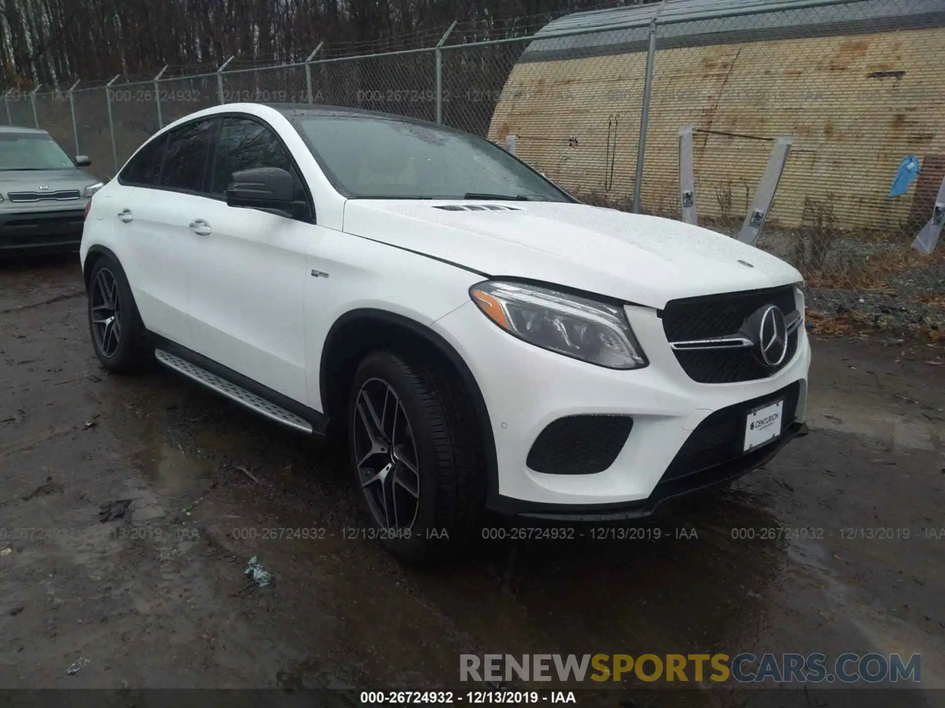 1 Photograph of a damaged car 4JGED6EB2KA152572 MERCEDES-BENZ GLE COUPE 2019