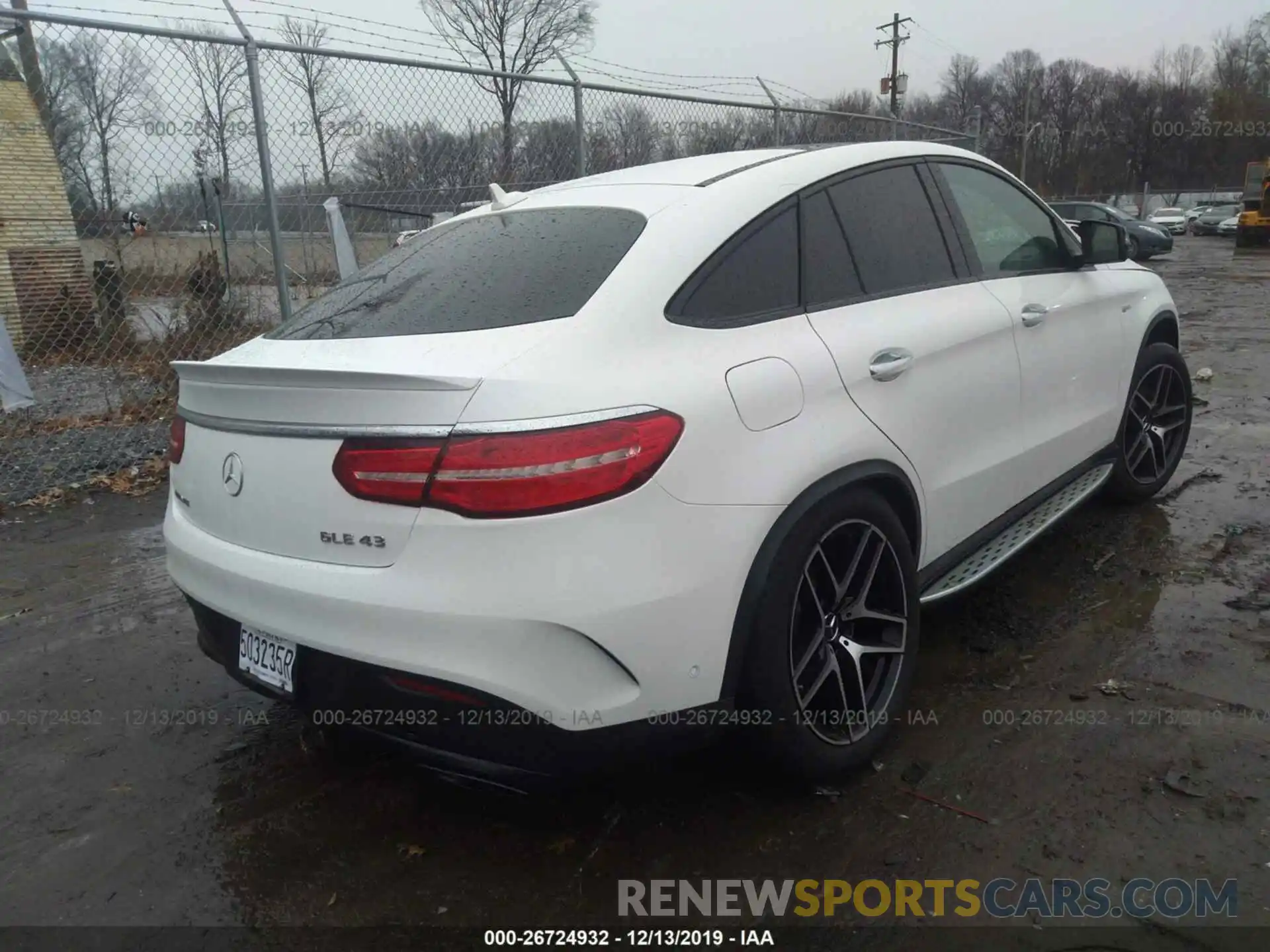 4 Photograph of a damaged car 4JGED6EB2KA152572 MERCEDES-BENZ GLE COUPE 2019