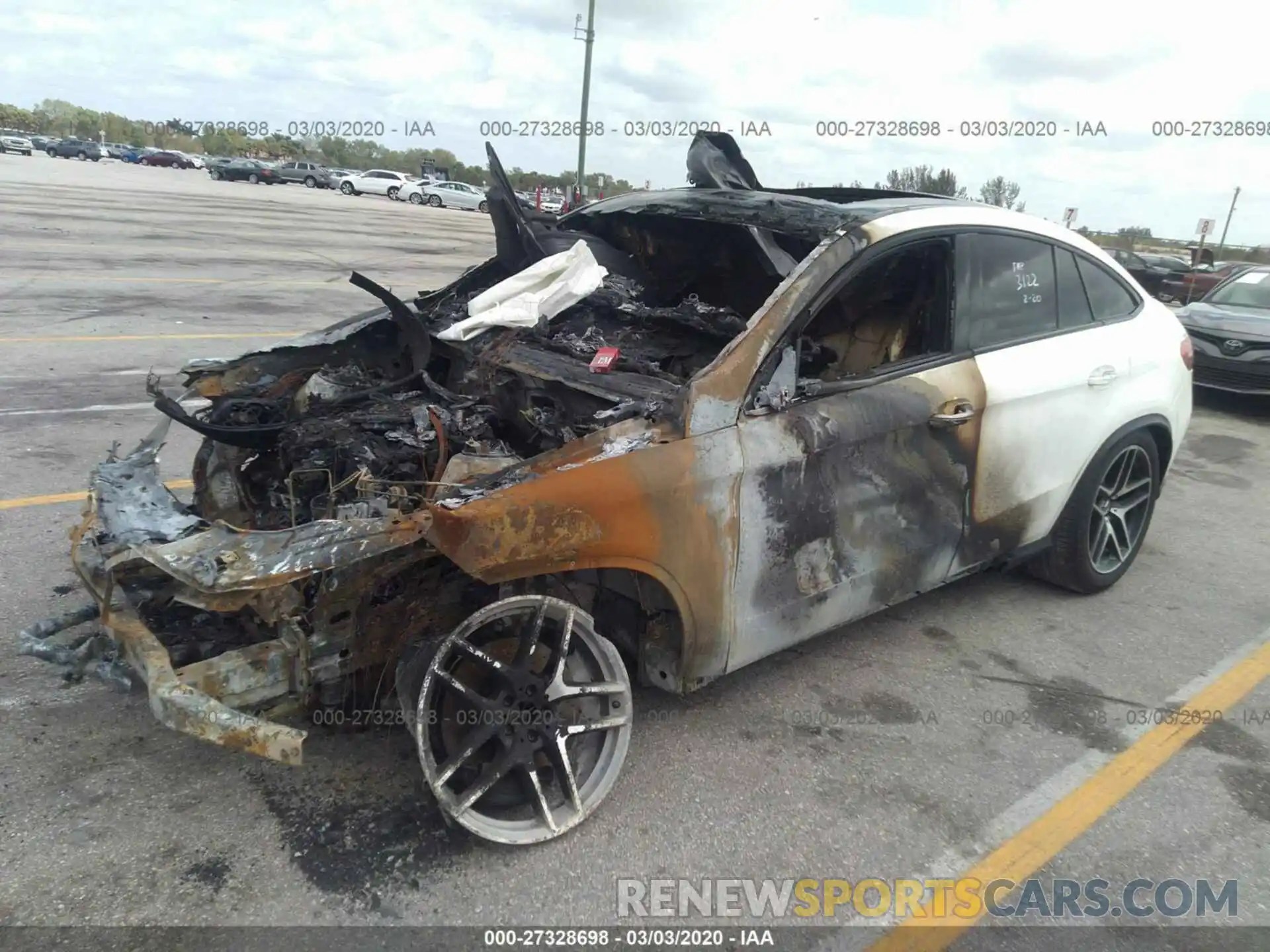 2 Photograph of a damaged car 4JGED6EB3KA143122 MERCEDES-BENZ GLE COUPE 2019