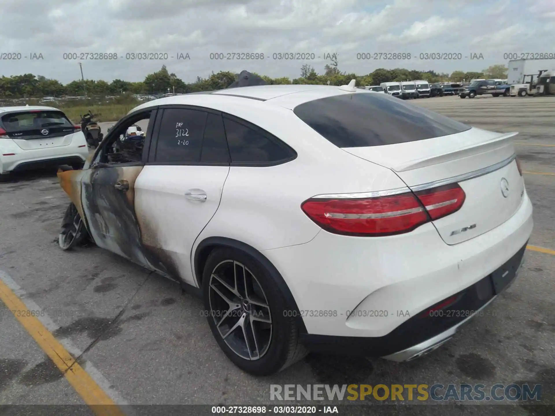 3 Photograph of a damaged car 4JGED6EB3KA143122 MERCEDES-BENZ GLE COUPE 2019